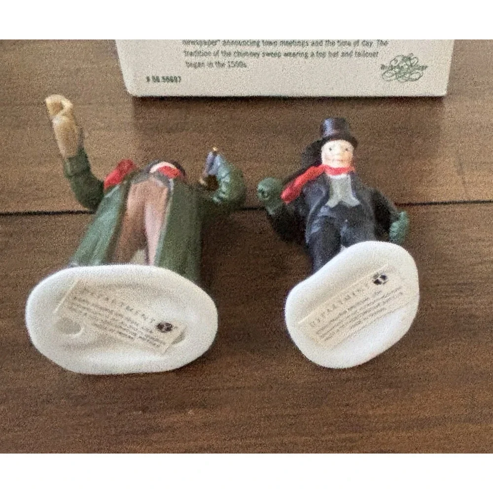 Dept 56 Dickens Village Lot Accessory Sets Ale Mates Good Days Catch Town Crier
